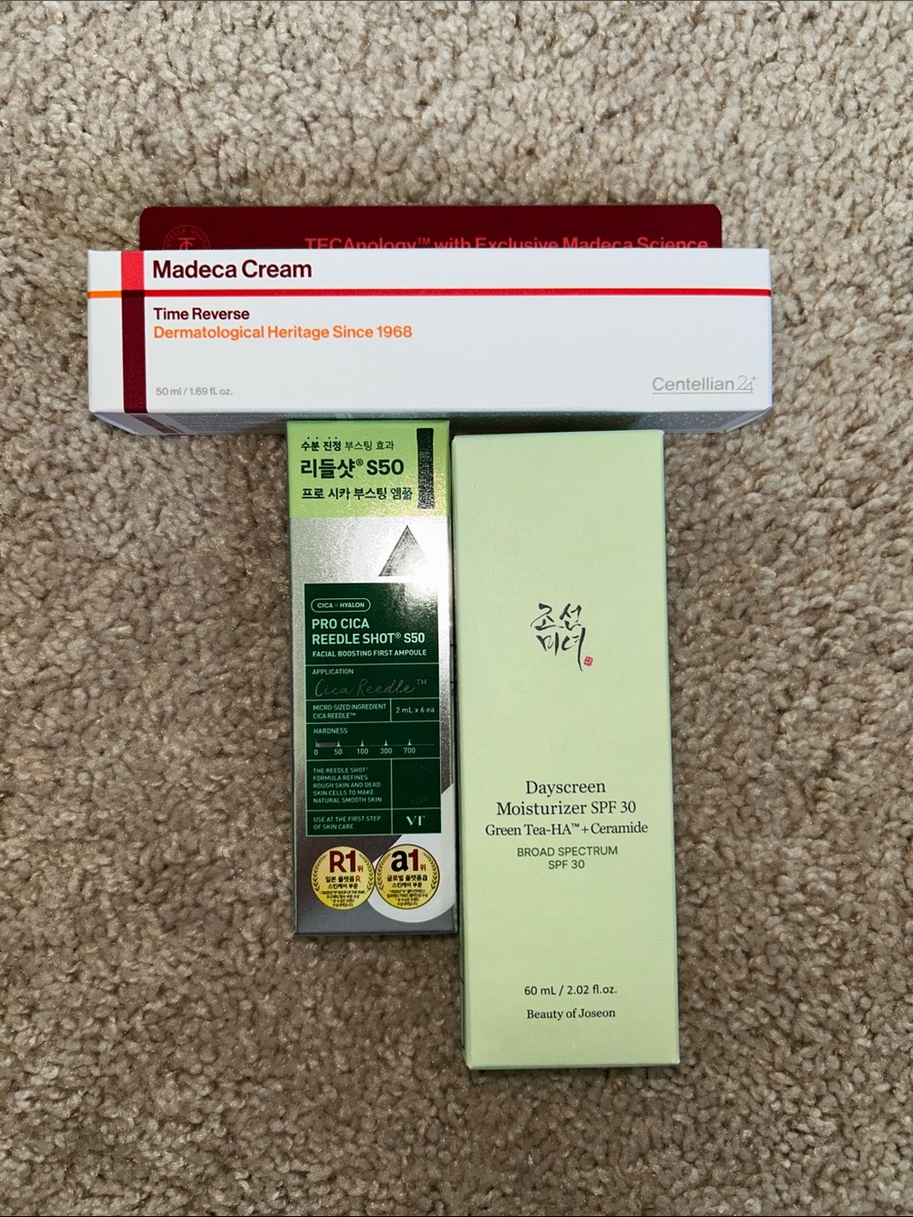 K-beauty) Repairing + anti-aging skincare 3 pc